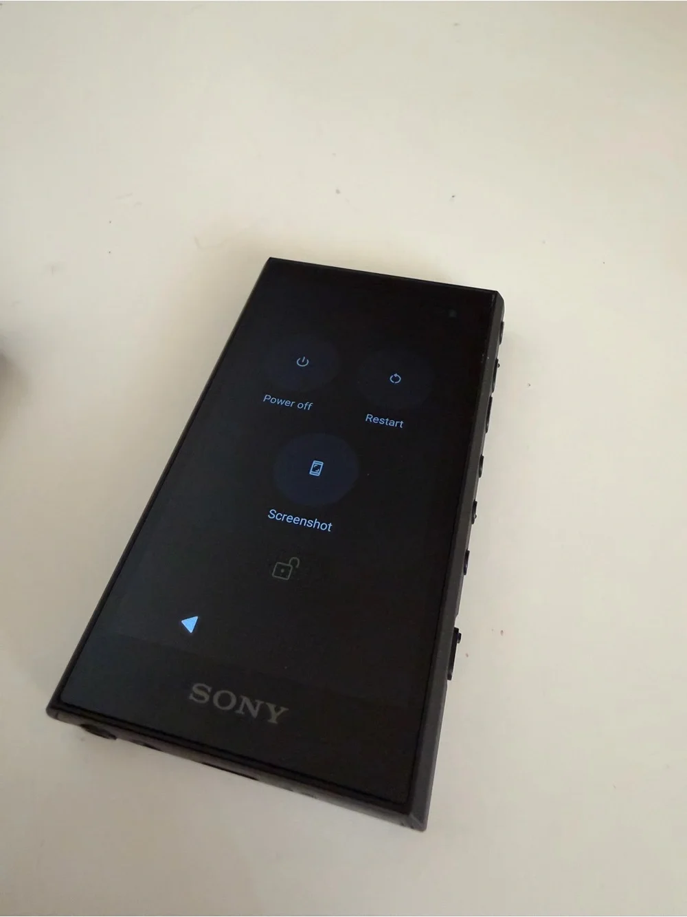 Sony Portable Media Player with Black Silicone Case